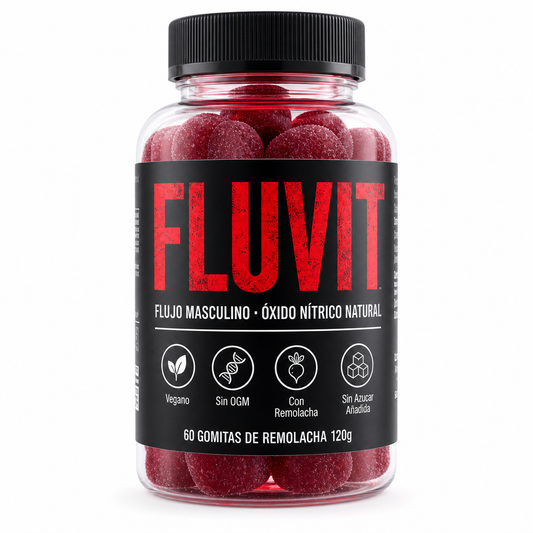 Fluvit Oxido Nitrico 60 gomas