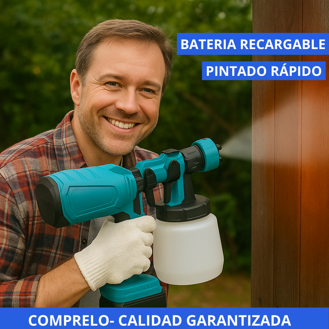 Pistola de Pintura de Alta Presión Pro™ – Pinta como un experto sin esfuerzo