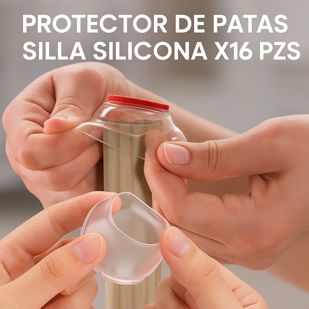 Ruby Sliders™ X 16 UND– Adiós al ruido y a los rayones de tus sillas