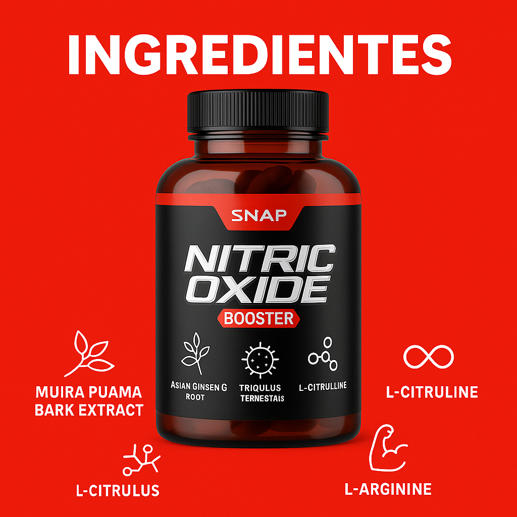 Nitric Oxide™ – Activa tu fuerza, energía y flujo natural