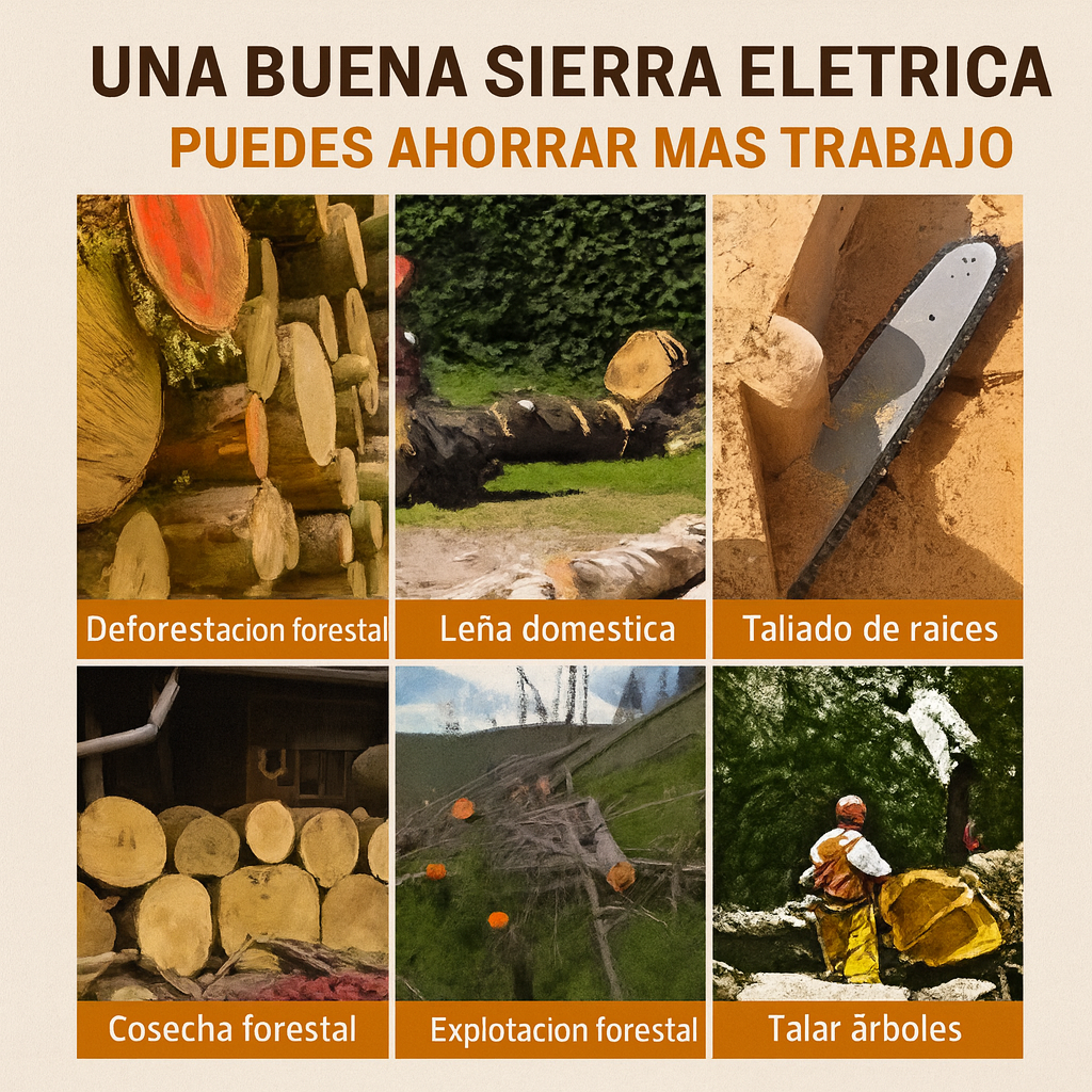 Pulimotosierra™- Adaptador de Pulidora a Motosierra
