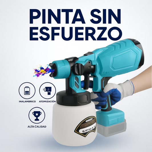 Pistola de Pintura de Alta Presión Pro™ – Pinta como un experto sin esfuerzo