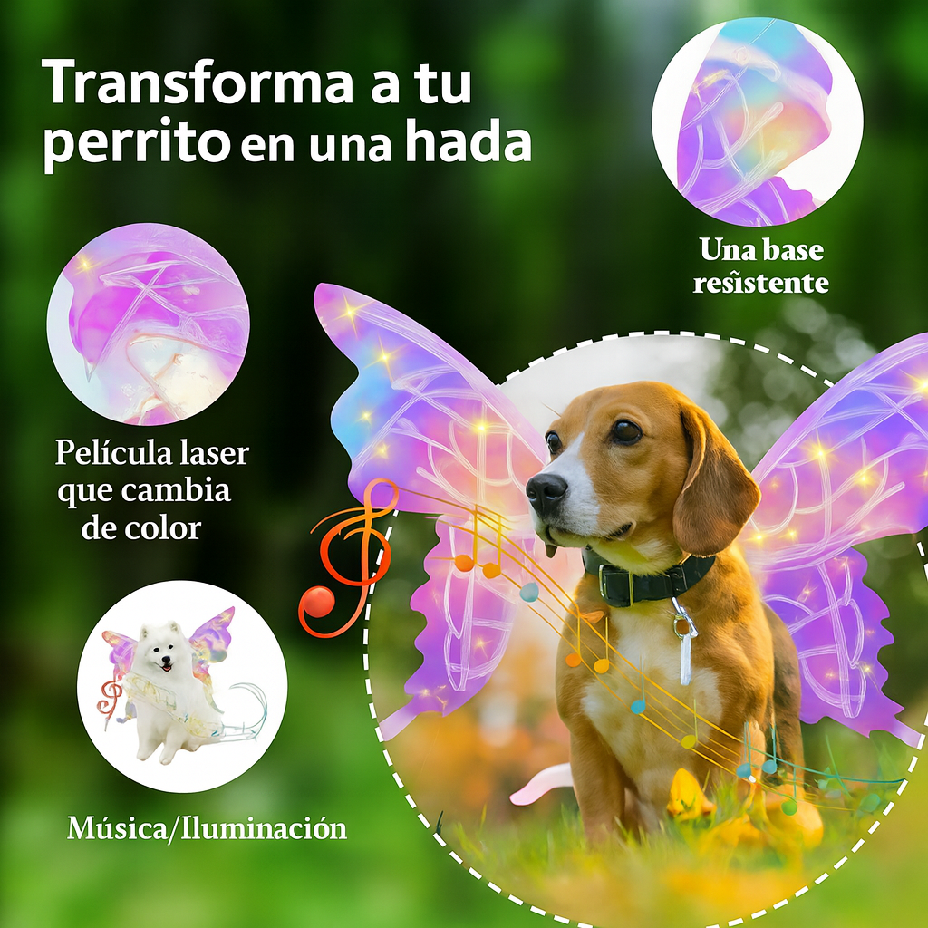 Alas de Hada Mágicas para Perritos 🐶🧚