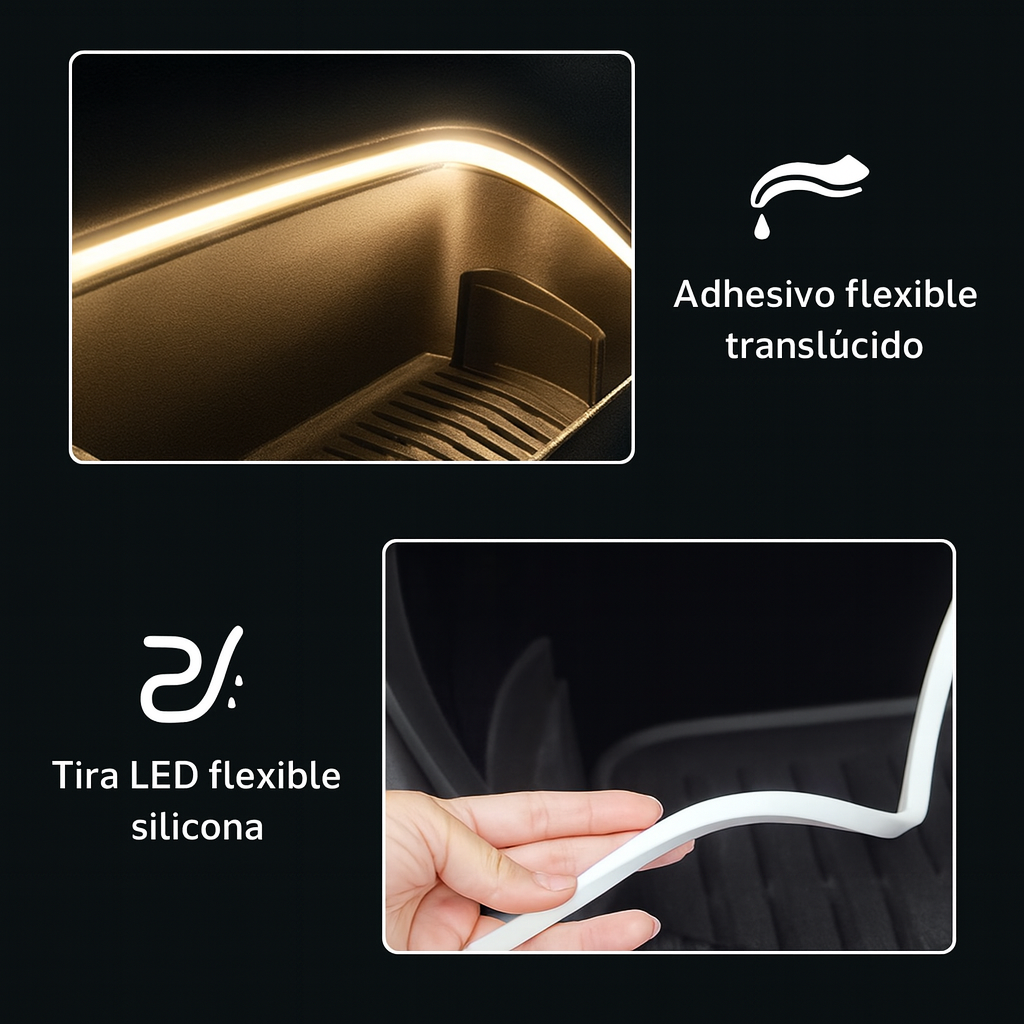 Cinta Neón Flex 5M – Lujo y exclusividad en tu maletero 🚘✨
