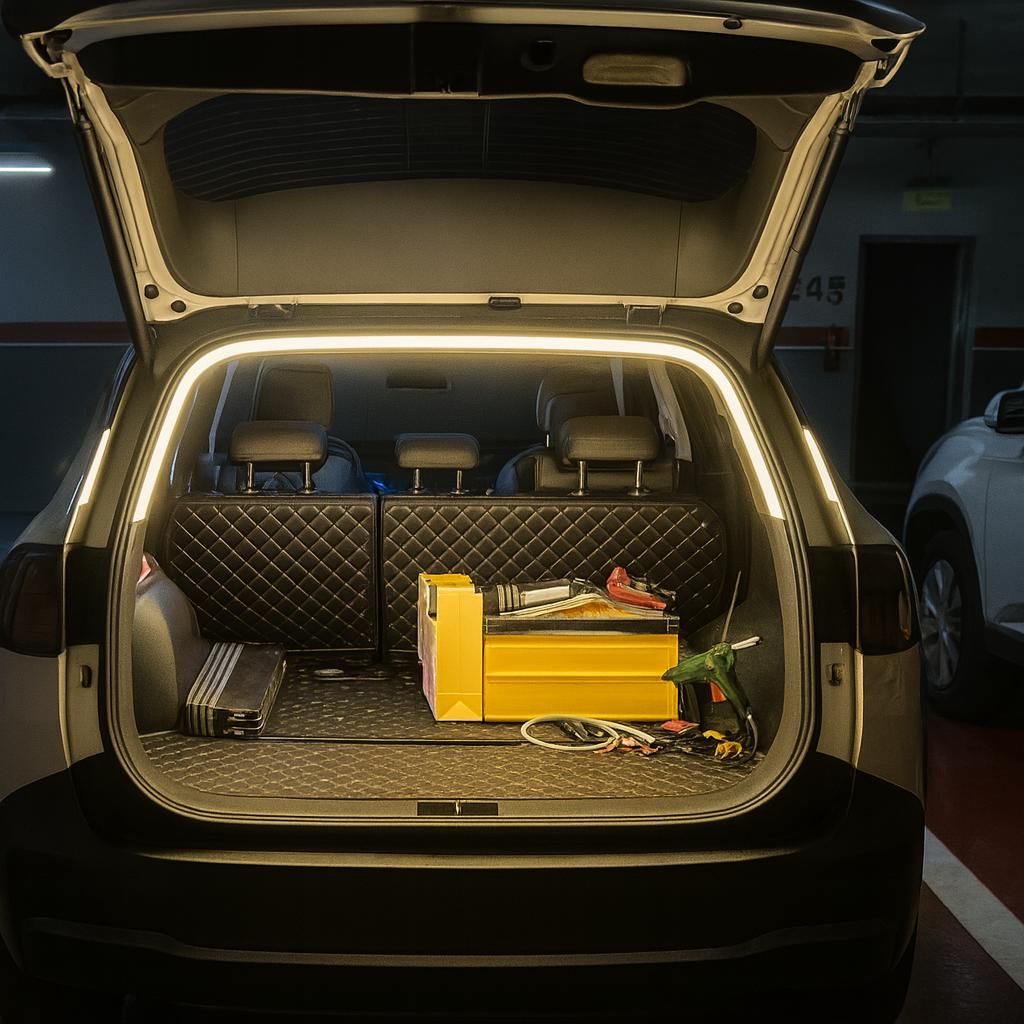 Cinta Neón Flex 5M – Lujo y exclusividad en tu maletero 🚘✨