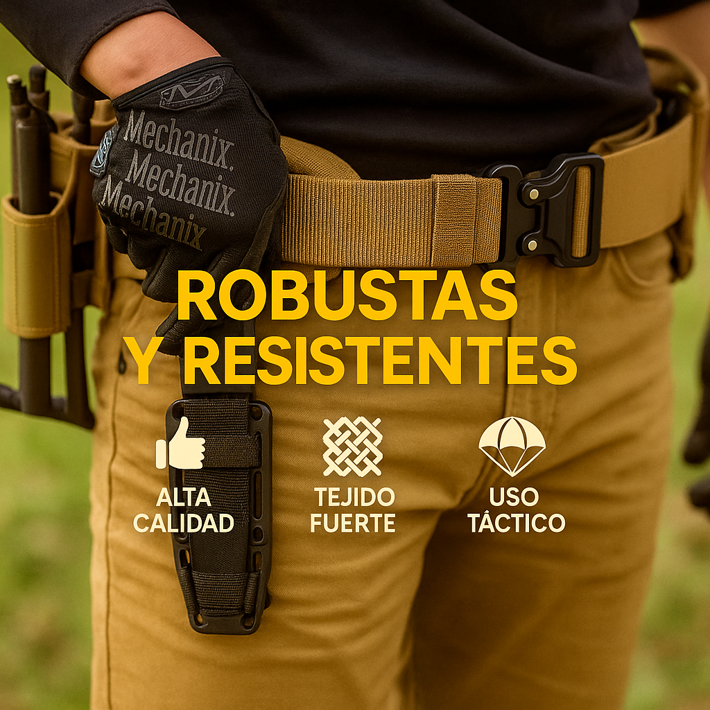 Combo X3 Cinturón Táctico Militar Justay™ – Resistencia, comodidad y estilo en uno solo