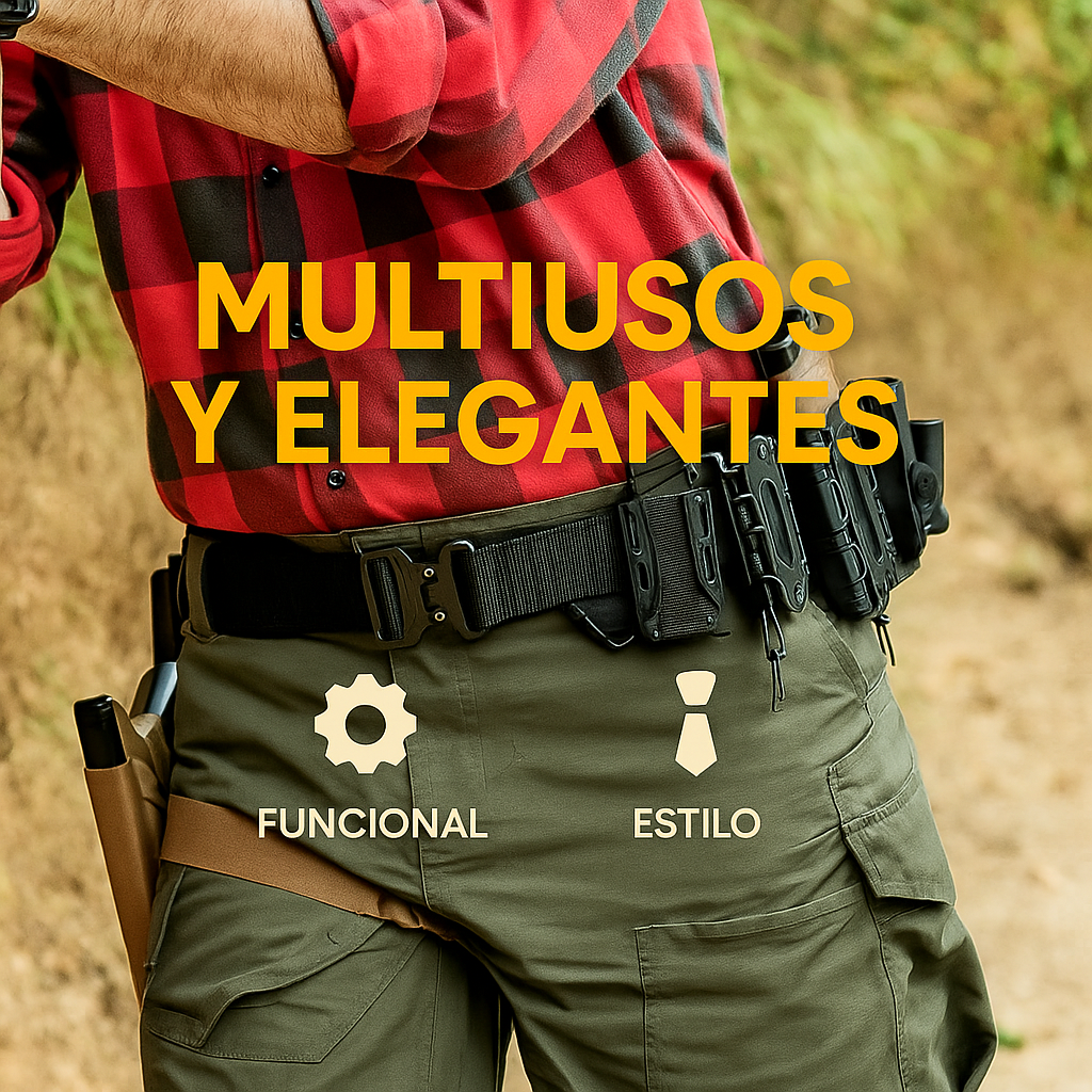 Combo X3 Cinturón Táctico Militar Justay™ – Resistencia, comodidad y estilo en uno solo