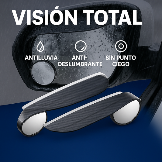 X2 Espejos Retrovisores Antilluvia HD™ con Punto Ciego