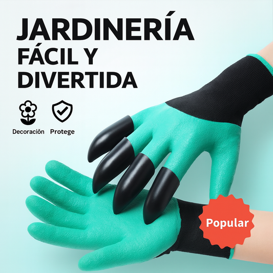 Guantes Ultraresistentes con Garras™ – Excava, Cava y Trabaja sin dañarte