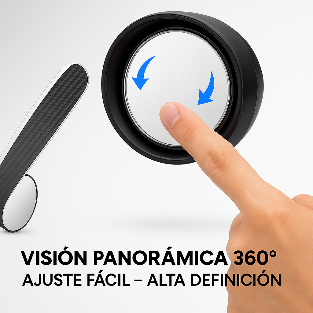 X2 Espejos Retrovisores Antilluvia HD™ con Punto Ciego