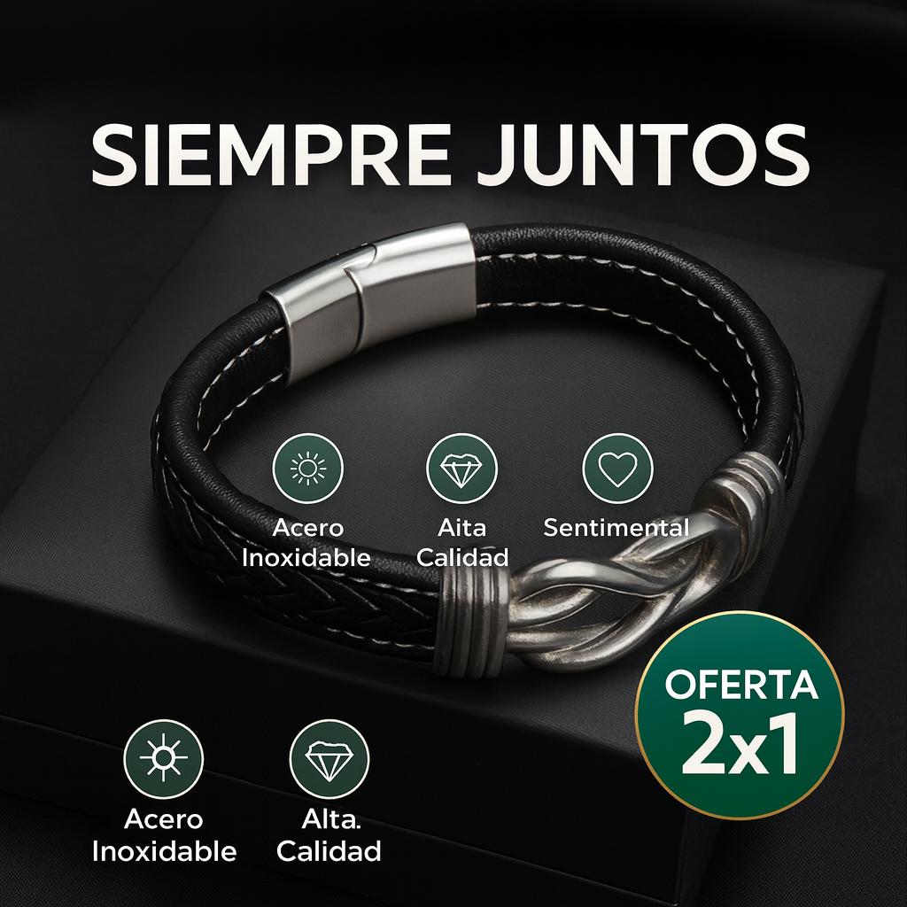 Brazalete con Nudo Infinito 2×1: el símbolo eterno de unión y amor
