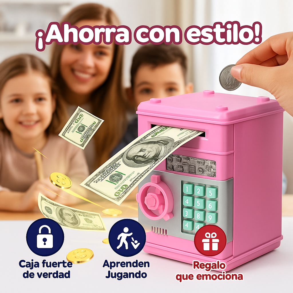 🎄 Alcancía Electrónica Navideña con Contraseña