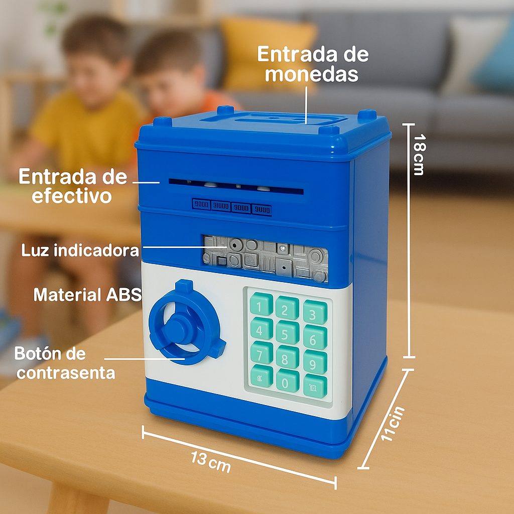 🎄 Alcancía Electrónica Navideña con Contraseña