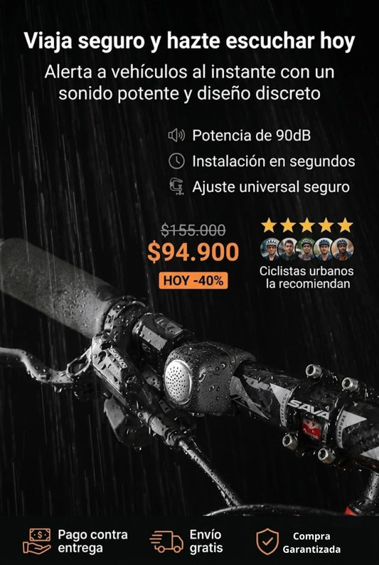 BOCINA PARA BICICLETA