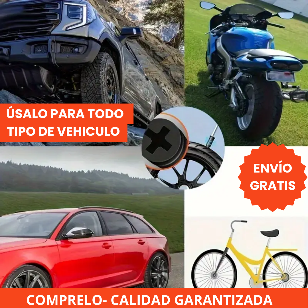 Rescate Vial X20 + Destornillador GRATIS- Tornillos sellantes para pinchazos