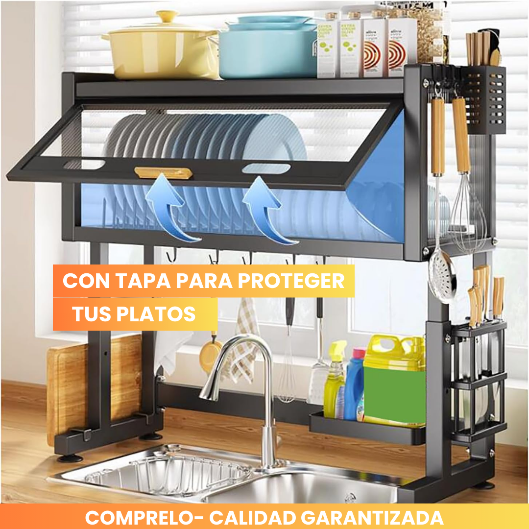CleanSpace™ – Organizador de Platos Premium