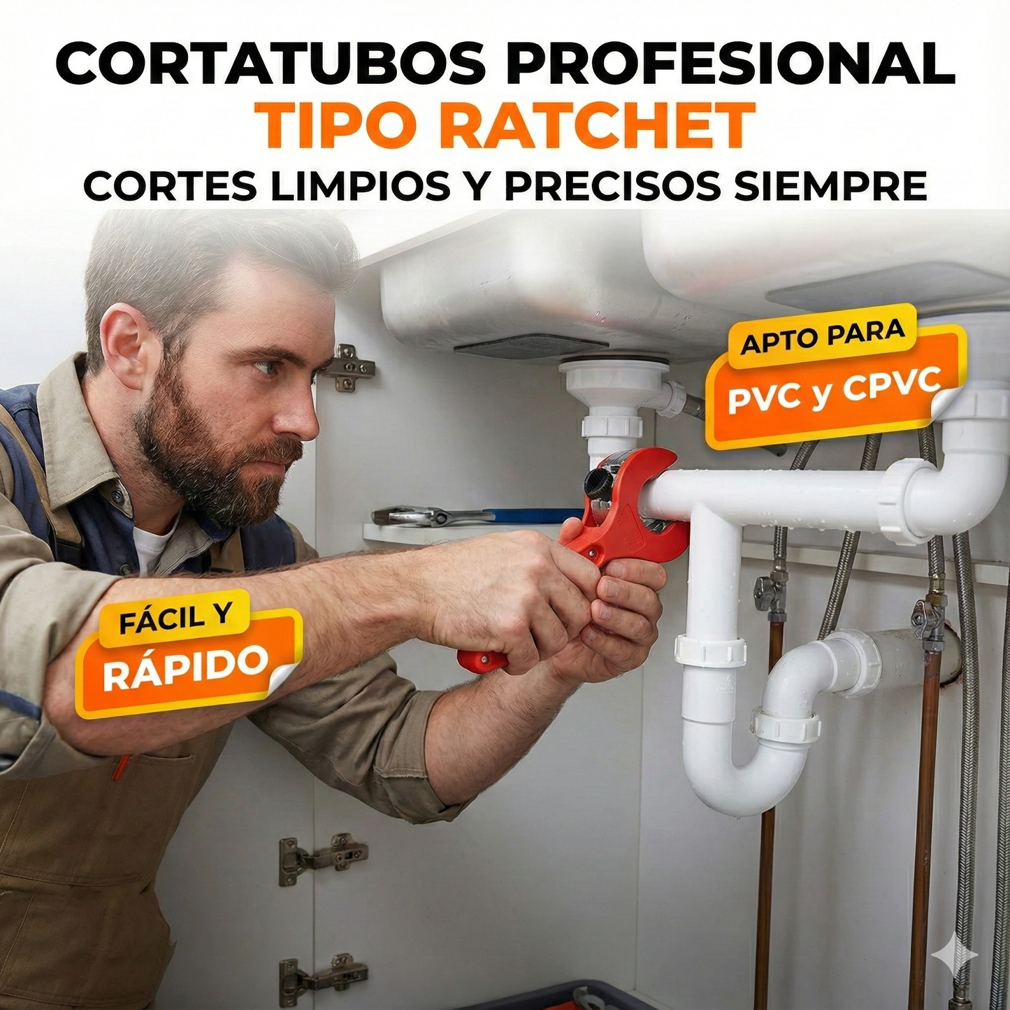 Cortador de Tubos Pro: Cortes Precisos, Rápidos y Sin Esfuerzo en Segundos