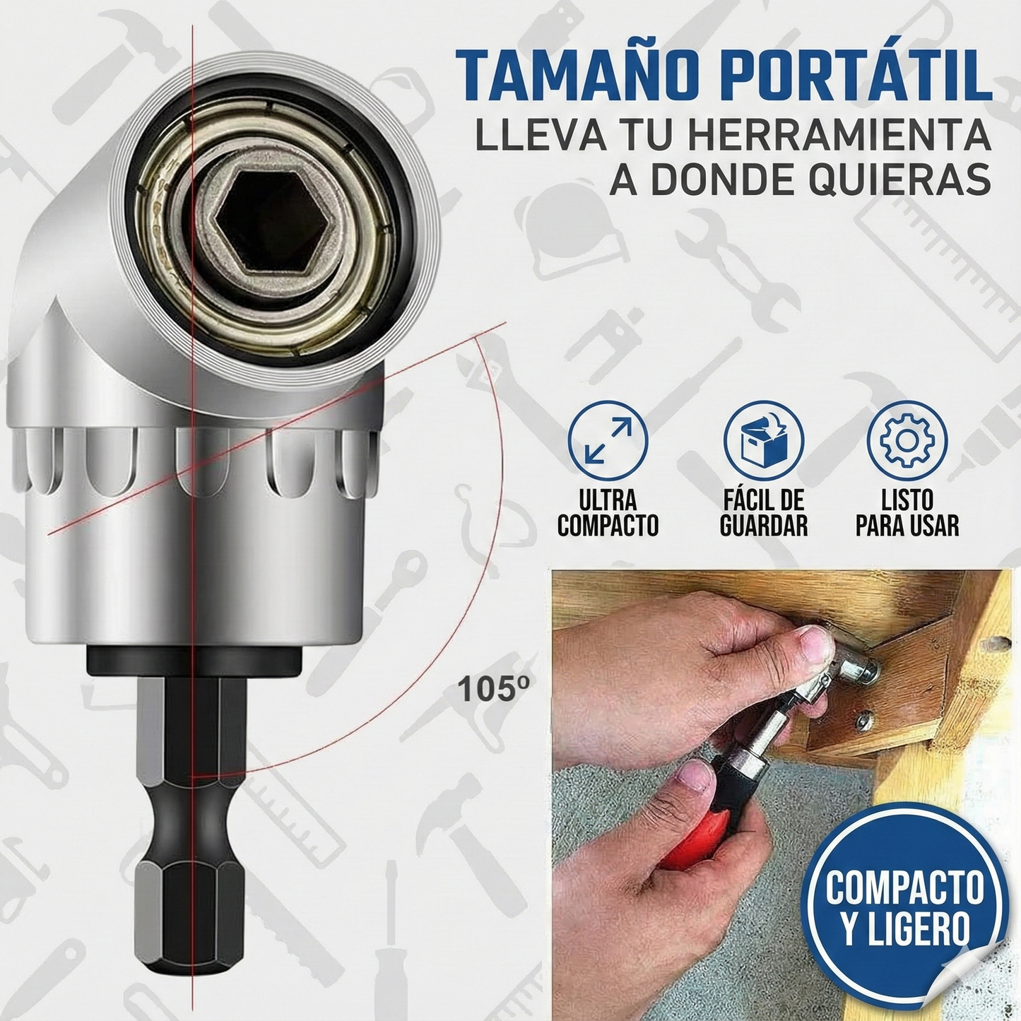 El Adaptador Todoterreno para Esquinas y Rincones Imposibles