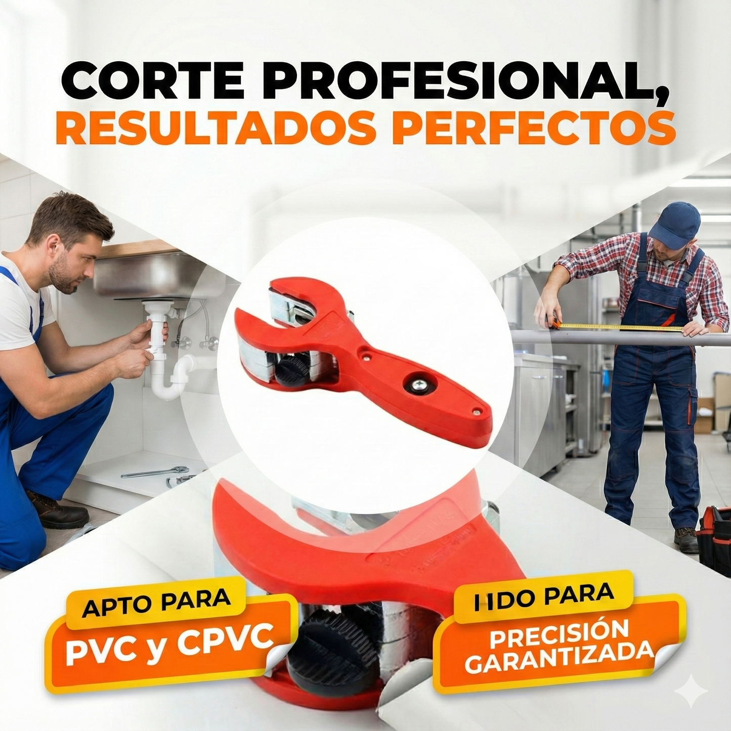 Cortador de Tubos Pro: Cortes Precisos, Rápidos y Sin Esfuerzo en Segundos