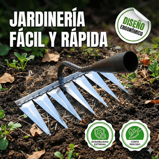 Rastrillo "La Garra Finquera"™ - Edición Acero Carbono Forjado