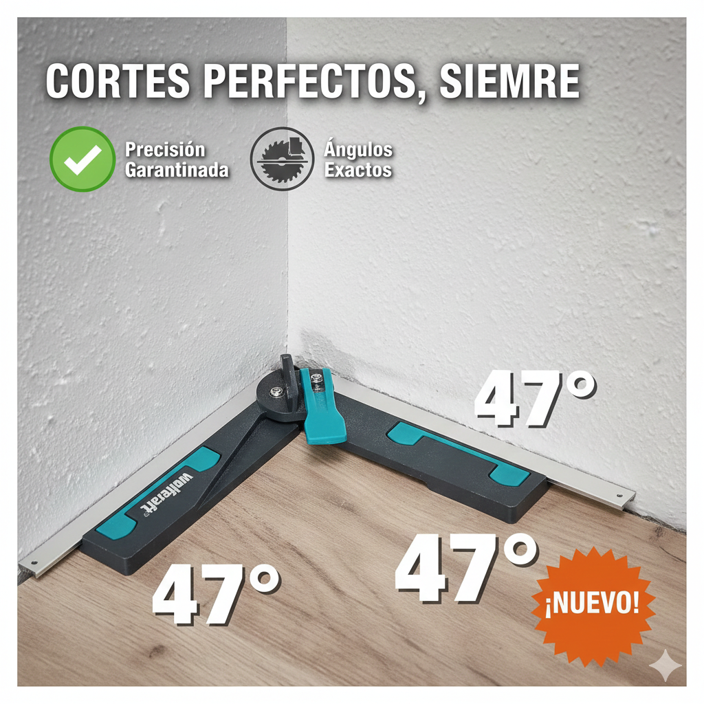 Medidor Angular Wolfcraft™ – Precisión Real en Cada Corte