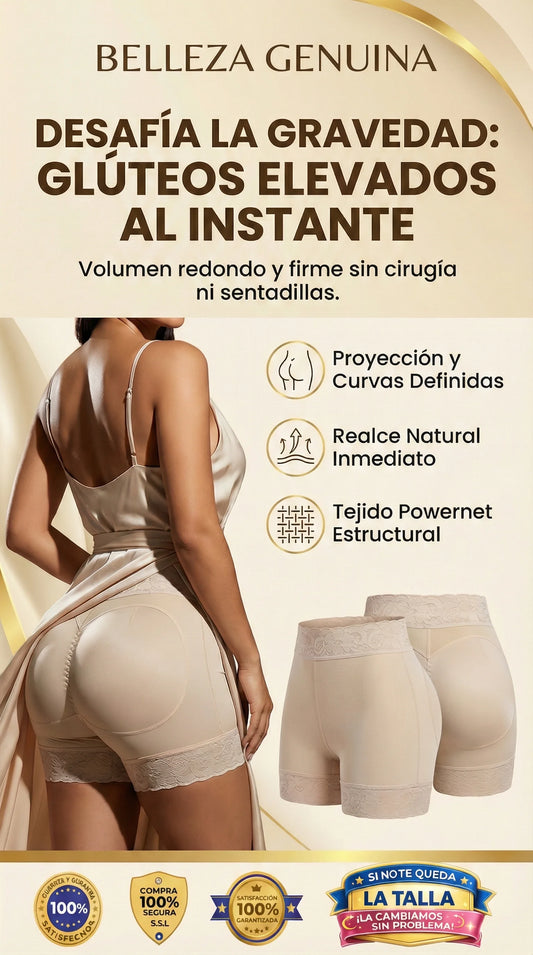 FAJA SHORT LEVANTA COLA CACHETERO FEMI