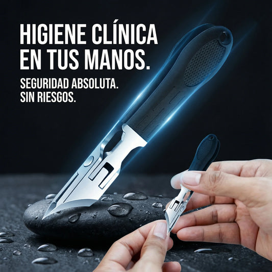 Set Acero Vital: El Cortauñas de Precisión que Nunca se Oxida y Cuida tus Pies.