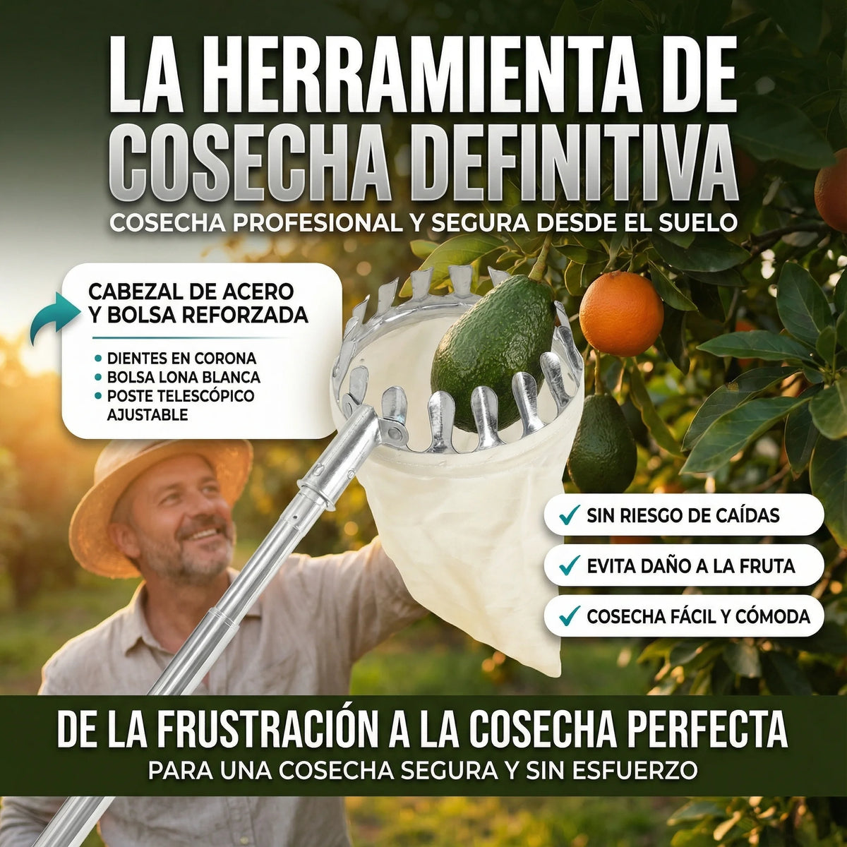 Cosechador Pro-Telescópico™