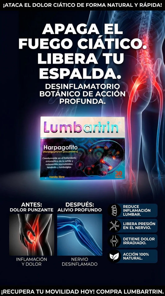 Lumbartrin Tratamiento para eliminar dolor en el nervio ciático