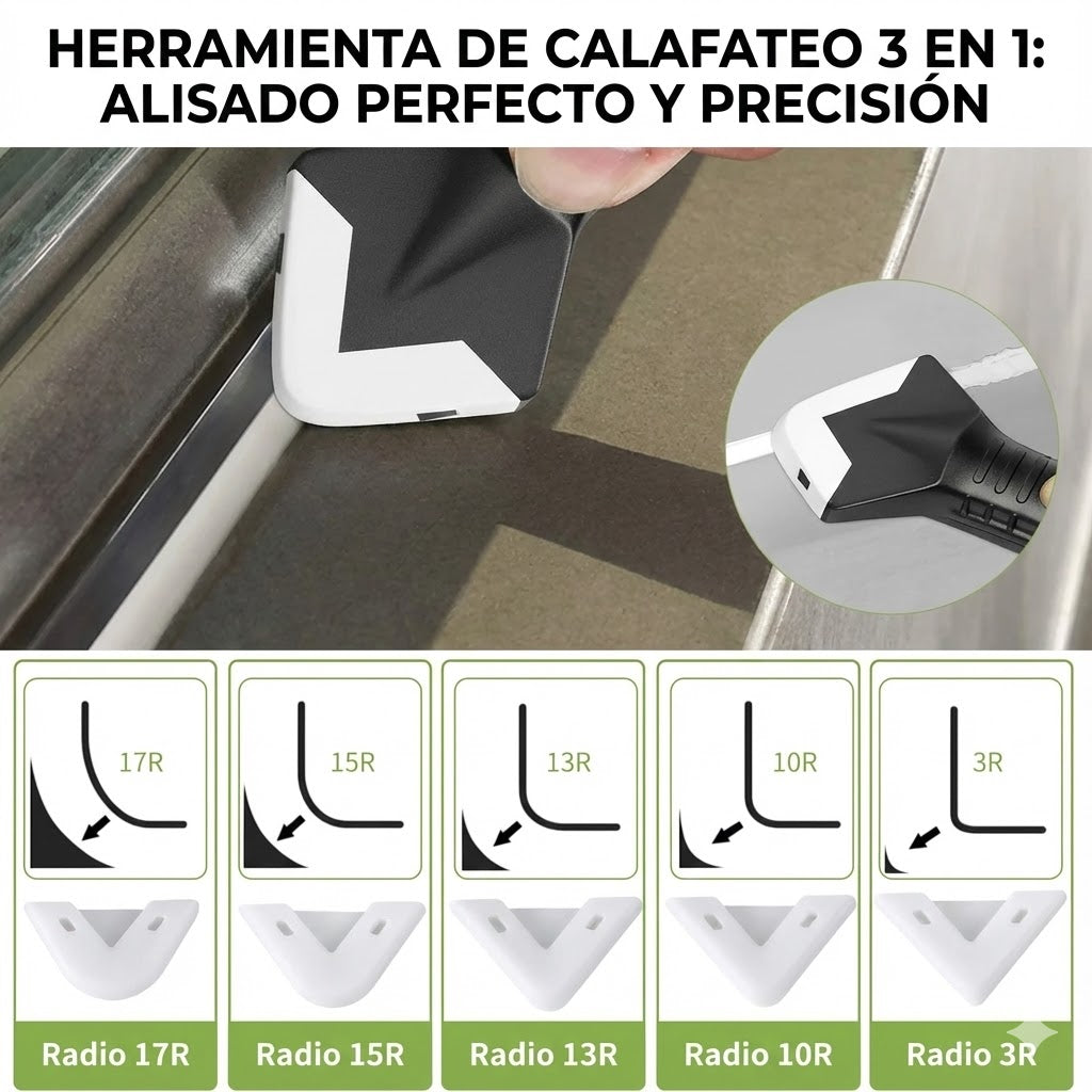 kit de herramientas para calafateo